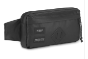 HUF Waisted LS Bag - Black Coated Ripstop